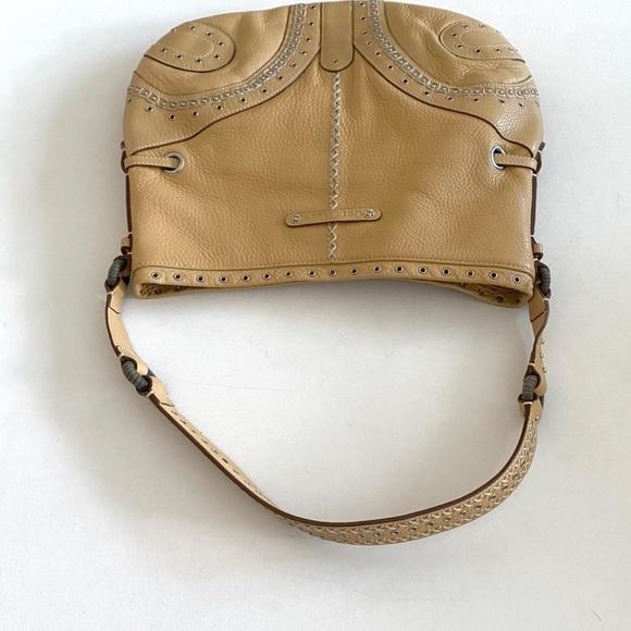 Cole Haan Tan Leather Shoulder Bag - Picture 5 of 8